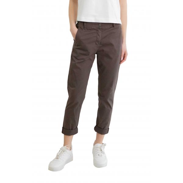 Chino senza pence in cotone